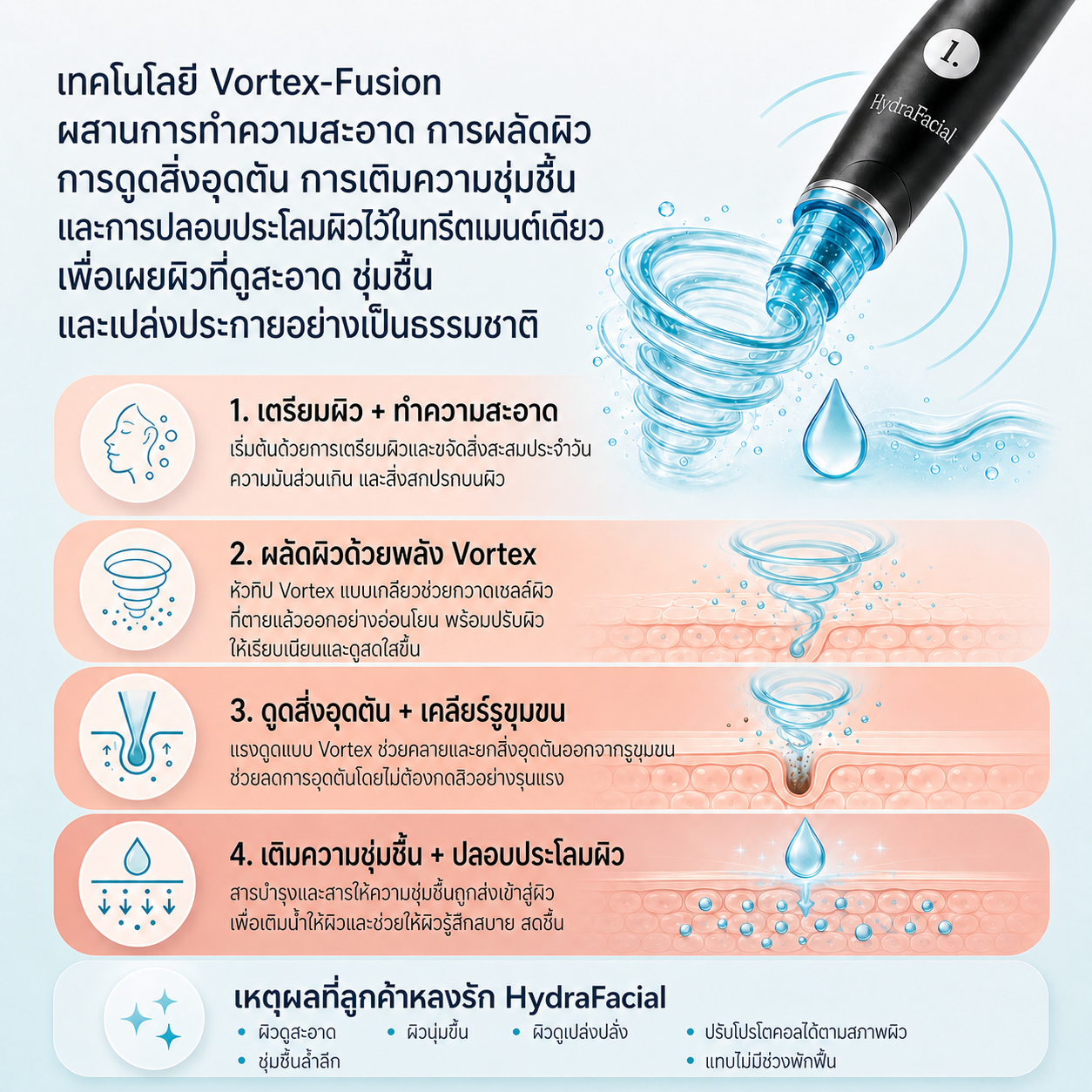 Deep Dive: ประสบการณ์ Hydrafacial