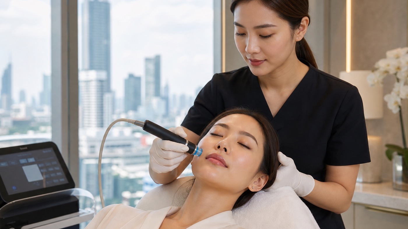 Hydrafacial After Long-Haul Flights to Bangkok: A Practical Skin Reset for Dry, Dull, Travel-Tired Skin